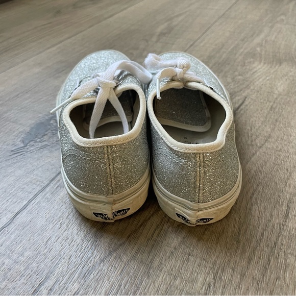 Silver Sparkly Vans - Picture 5 of 7